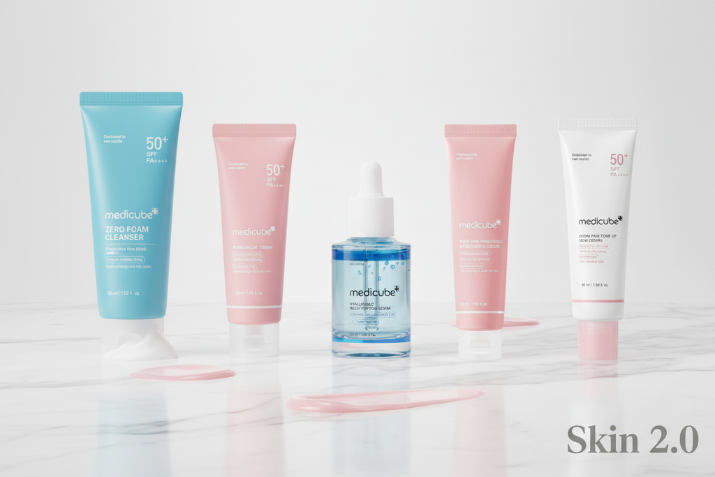 Medicube 5-Step Glass Skin Kit: Hydrate, Repair & Illuminate